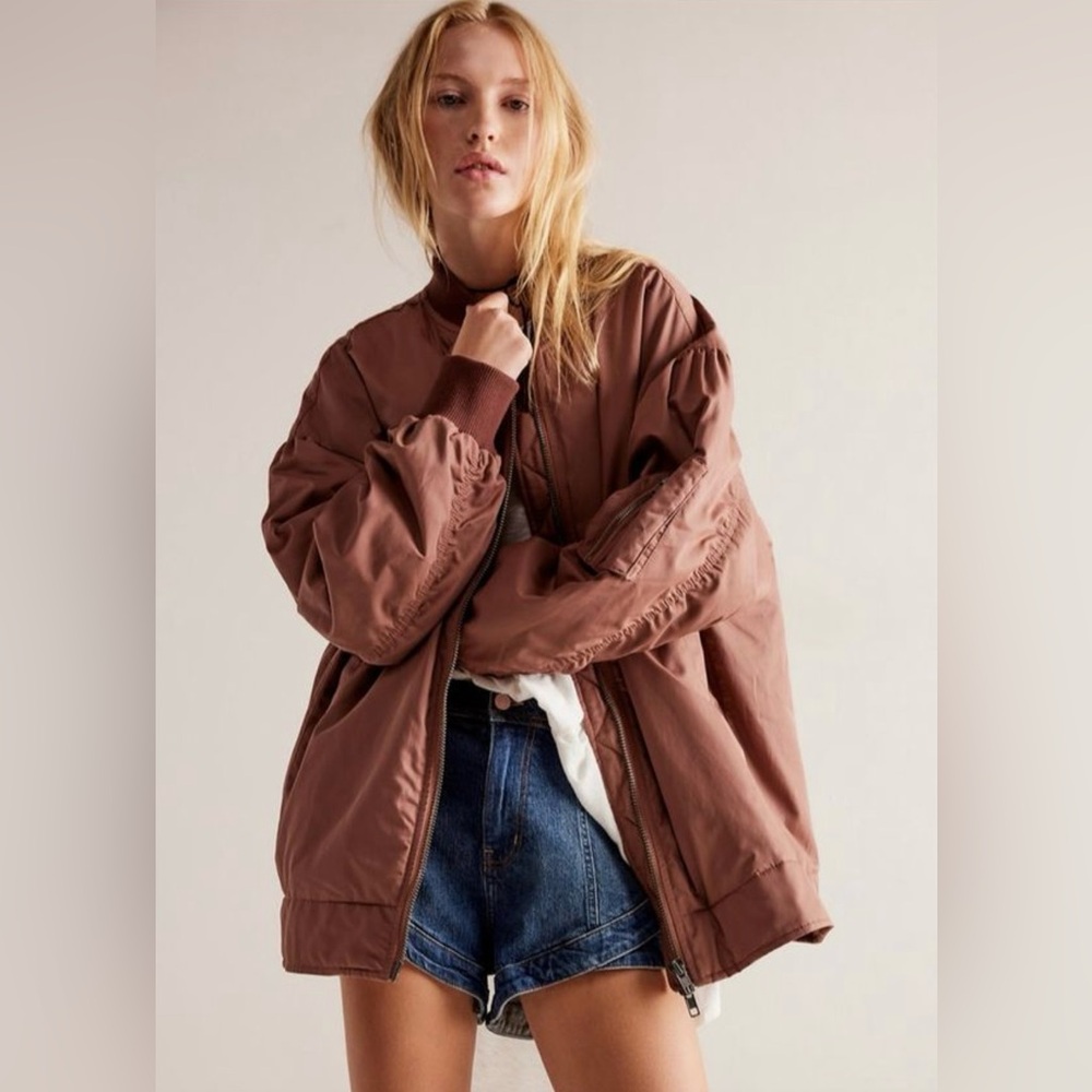 Free People Bomber Jacket